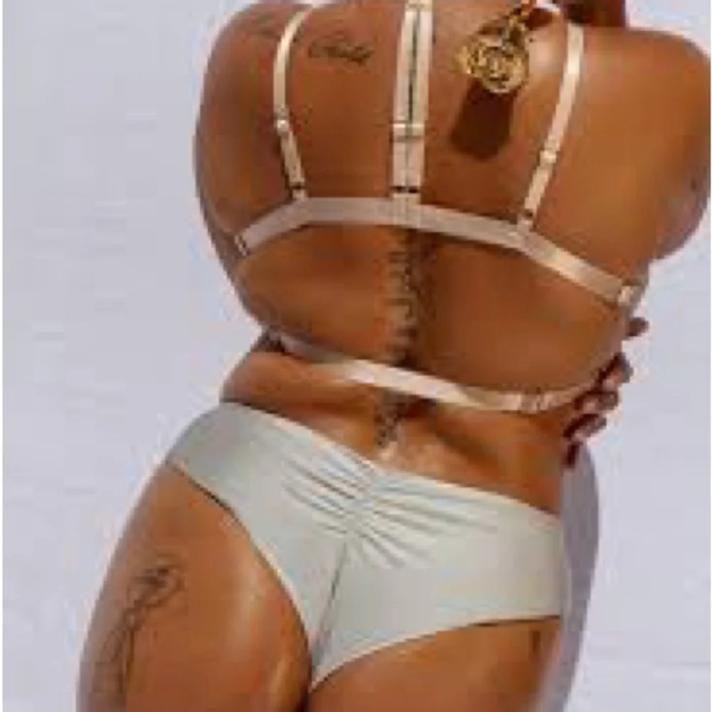 Creatures of XIX Saintly Set Medium in Rose Gold (Pole Dance Wear) Like New - Picture 3 of 10